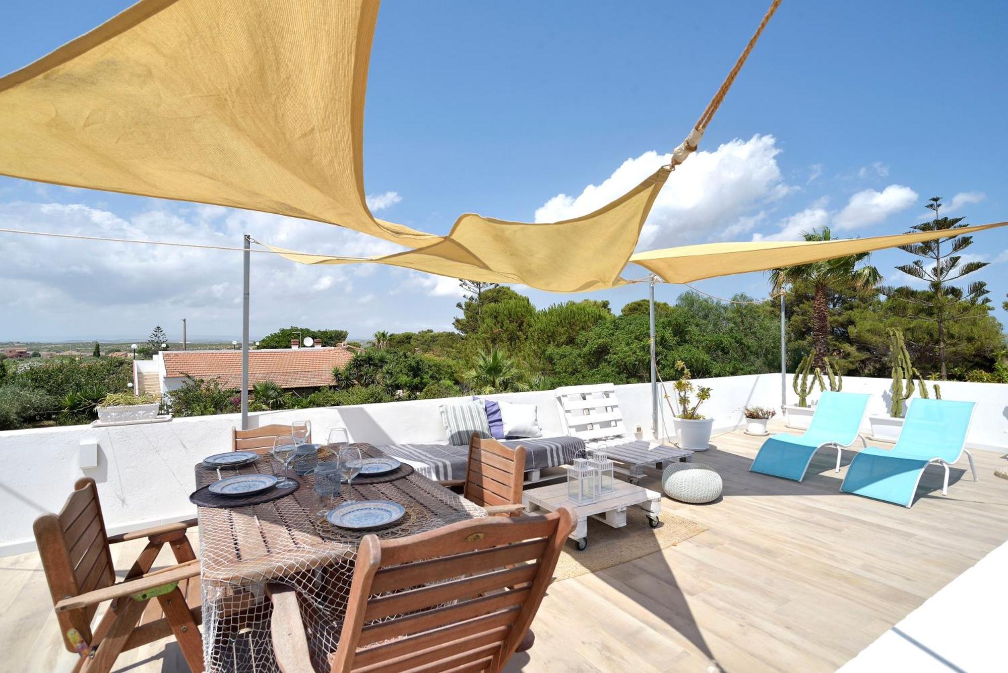 Romantic House Terrazza Vista Mare سانتا ماريا ديل فوكالو الغرفة الصورة